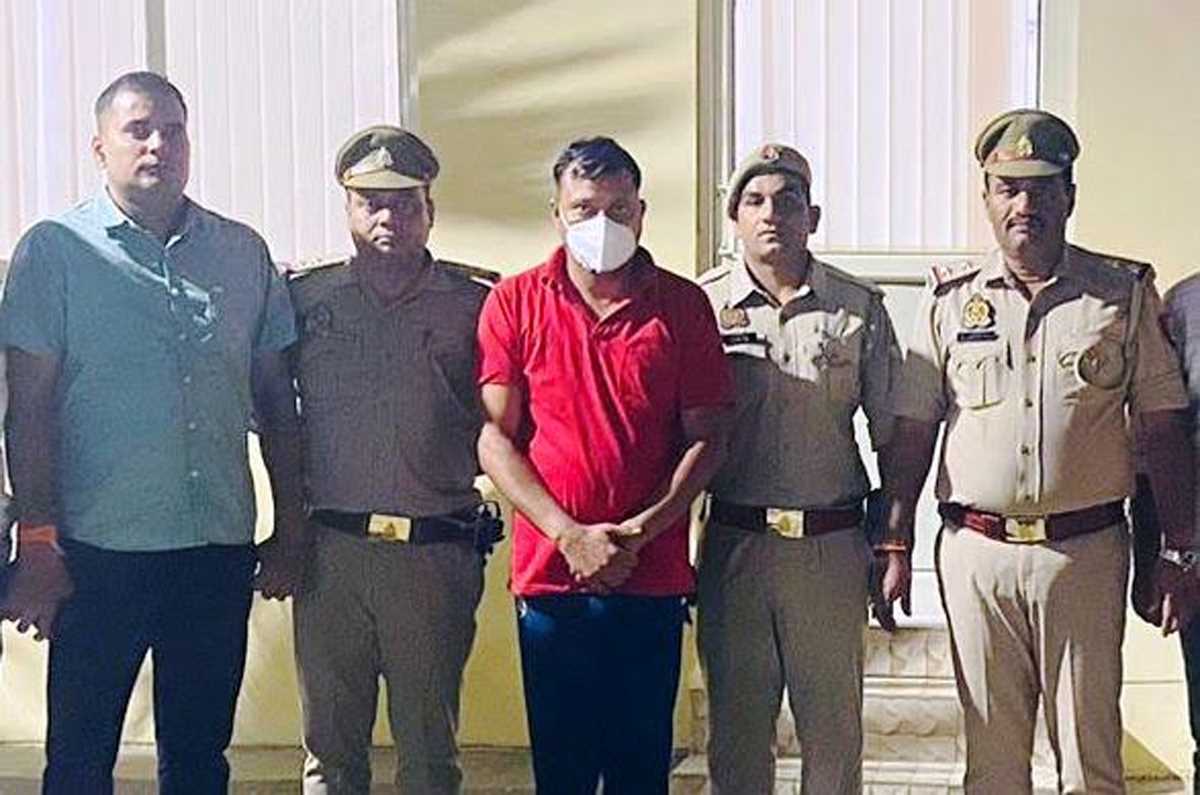 रणदीप व जुगला गैंग का शातिर अपराधी रंगदारी मांगने के आरोप में गिरफ्तार